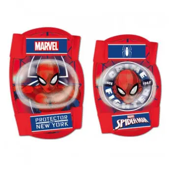 Σετ προστατευτικών αξεσουάρ για παιδια Disney Spiderman (Επιαγκωνίδες - Επιγονατίδες)